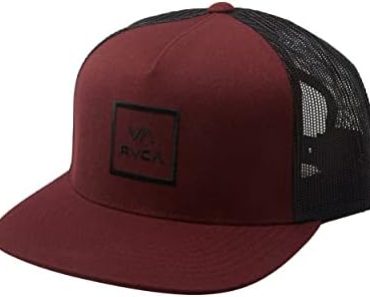RVCA Men’s Adjustable Snapback Trucker Hat