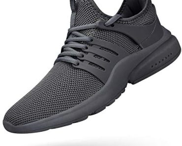 Feetmat Men’s Non Slip Gym Sneakers Lightweight Breathable A…