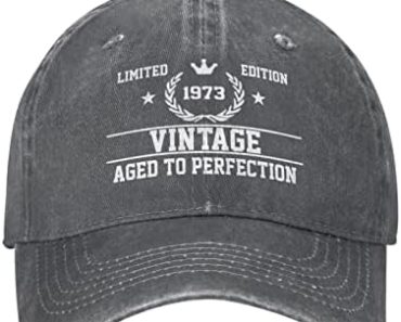 50th Birthday Gifts for Men Women 1973 Hats Vintage 50 Year …