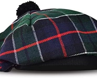 Scottish Hat Tam o Shanter Scottish Bonnet Tartan hat Acryli…