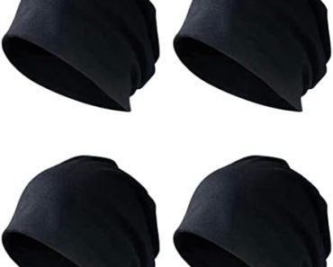 Kninmdor Cotton Beanie Hat Skull Caps Slouchy Hats Soft Chem…