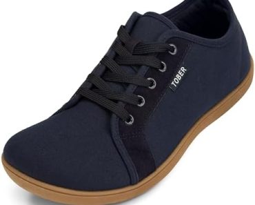 Men’s Walking Shoes Wide Toe Trail Runner Fashion Sneakers f…