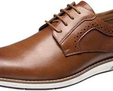 Bruno Marc Men’s Plain Toe Oxford Shoes Business Formal Derb…