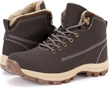 WHITIN Men’s Waterproof Cold-Weather Boots