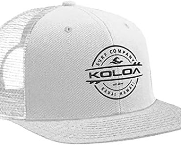 Joe’s USA Koloa Surf Thruster Surfboard Logo Mesh Back Truck…