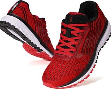 Joomra Whitin Men’s Supportive Running Shoes Cushioned Athle…