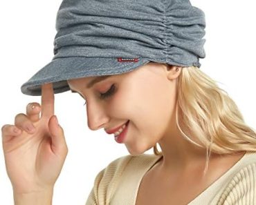 Fashion Hat Cap with Brim Visor for Woman Ladies, Best for D…