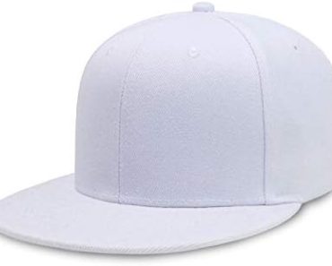 CHOK.LIDS Flat Bill Visor Classic Snapback Hat Blank Adjusta…