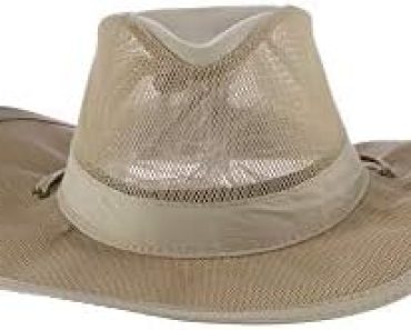 Dorfman Hat Co. Men’s 1 Piece Suplex Pinch Front Safari Hat