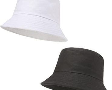 3 Packs Unisex Athletic Bucket Hat Solid Colors Sun Hat with…