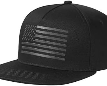 Baseball Cap, Snapback Trucker Hat for Men & Women with Amer…