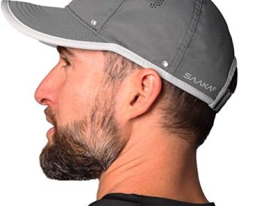 SAAKA Lightweight Sports Hat for Men. Fast Drying, Stays Coo…