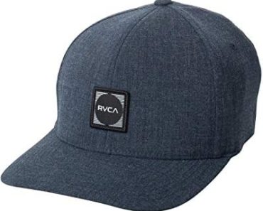 RVCA Men’s Flexfit Curved Brim Fitted Hat