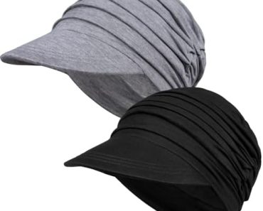 Soft Bamboo Baseball Cap for Women, Chemo Hats for Hair Loss