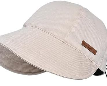 Women’s Sun Hat Wide-Brim Sun-Visor Adjustable Quick-Drying …