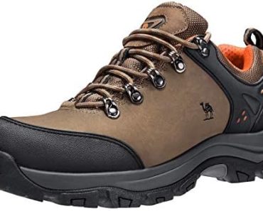 CAMEL CROWN Hiking Shoes Men Trekking Shoe Low Top Outdoor W…